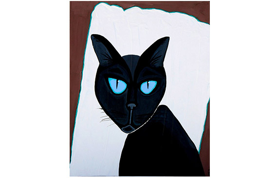 Black Cat, Blue Eyes